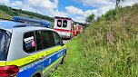 Unfall andere Talsperre Neustadt (Foto: C.Burkert) Unfall andere Talsperre Neustadt (Foto: C.Burkert)