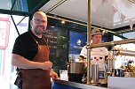 Public Viewing auf dem Neumarkt in Bad Langensalza zum Achtelfinalspiel der EM 2024 - Deutschland gegen D&auml;nemark (Foto: Eva Maria Wiegand)