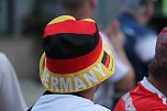 Public Viewing auf dem Neumarkt in Bad Langensalza zum Achtelfinalspiel der EM 2024 - Deutschland gegen D&auml;nemark (Foto: Eva Maria Wiegand)