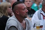 Public Viewing auf dem Neumarkt in Bad Langensalza zum Achtelfinalspiel der EM 2024 - Deutschland gegen D&auml;nemark (Foto: Eva Maria Wiegand)