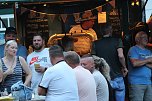 Public Viewing auf dem Neumarkt in Bad Langensalza zum Achtelfinalspiel der EM 2024 - Deutschland gegen D&auml;nemark (Foto: Eva Maria Wiegand)