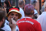 Public Viewing auf dem Neumarkt in Bad Langensalza zum Achtelfinalspiel der EM 2024 - Deutschland gegen D&auml;nemark (Foto: Eva Maria Wiegand)