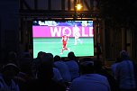 Public Viewing auf dem Neumarkt in Bad Langensalza zum Achtelfinalspiel der EM 2024 - Deutschland gegen D&auml;nemark (Foto: Eva Maria Wiegand)