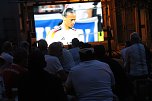 Public Viewing auf dem Neumarkt in Bad Langensalza zum Achtelfinalspiel der EM 2024 - Deutschland gegen D&auml;nemark (Foto: Eva Maria Wiegand)