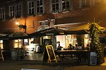 Public Viewing auf dem Neumarkt in Bad Langensalza zum Achtelfinalspiel der EM 2024 - Deutschland gegen D&auml;nemark (Foto: Eva Maria Wiegand)