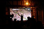 Public Viewing auf dem Neumarkt in Bad Langensalza zum Achtelfinalspiel der EM 2024 - Deutschland gegen D&auml;nemark (Foto: Eva Maria Wiegand)