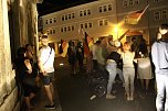 Public Viewing auf dem Neumarkt in Bad Langensalza zum Achtelfinalspiel der EM 2024 - Deutschland gegen D&auml;nemark (Foto: Eva Maria Wiegand)