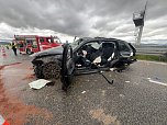 Unfall auf der A71 (Foto: S. Dietzel) Unfall auf der A71 (Foto: S. Dietzel)