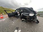 Unfall auf der A71 (Foto: S. Dietzel) Unfall auf der A71 (Foto: S. Dietzel)