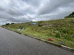 Unfall auf der A71 (Foto: S. Dietzel) Unfall auf der A71 (Foto: S. Dietzel)