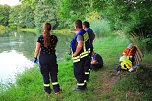 Suchaktion am Gro&szlig;enehricher Stau (Foto: S.Dietzel)
