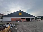N&auml;chtlicher Brand am Netto-Markt (Foto: Silvio Dietzel)