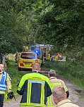 Schwerer Quad-Unfall in Niedersachswerfen (Foto: Feuerwehr/S.Dietzel)