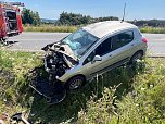 Unfall bei Bielen (Foto: S.Dietzel)