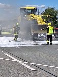 Unfall auf der A38 (Foto: Feuerwehr/Silvio Dietzel)