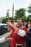 Unterwegs mit dem Verein f&uuml;r Lebendiges Mittelalter (Foto: agl)