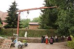 Unterwegs mit dem Verein f&uuml;r Lebendiges Mittelalter (Foto: agl)