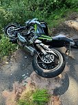 Unfall auf den Kyffh&auml;user-Serpentinen (Foto: S. Dietzel)