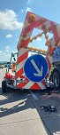 Unfall A38 (Foto: Feuerwehr Gro&szlig;wechsungen/Silvio Dietzel)