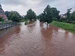 Hochwasser in Sundhausen (Foto: S. Dietzel)
