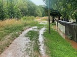 Eindr&uuml;cke vom Hochwasser im Landkreis (Foto: S. Dietzel)