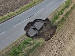 Erdfall zwischen Buchholz und Steigerthal (Foto: S.Dietzel)