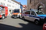 Einsatz in Bad Langensalza Innenstadt (Foto: oas) Einsatz in Bad Langensalza Innenstadt (Foto: oas)
