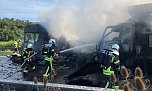 Unfall auf der Autobahn 38 bei Arenshausen (Foto: Feuerwehr Arenshausen/Silvio Dietzel) Unfall auf der Autobahn 38 bei Arenshausen (Foto: Feuerwehr Arenshausen/Silvio Dietzel)