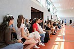Einmal runderneuert - die Turnhalle der Nordh&auml;user Berufsschule wurde heute eingeweiht (Foto: agl)