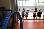 Einmal runderneuert - die Turnhalle der Nordh&auml;user Berufsschule wurde heute eingeweiht (Foto: agl)