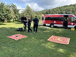 Feuerwehr-Drohnen-Einsatz im Kyffh&auml;userland bei einer &Uuml;bung (Foto: Alexander Becht)
