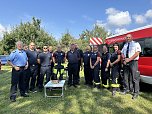 Feuerwehr-Drohnen-Einsatz im Kyffh&auml;userland bei einer &Uuml;bung (Foto: Alexander Becht)