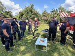 Feuerwehr-Drohnen-Einsatz im Kyffh&auml;userland bei einer &Uuml;bung (Foto: Alexander Becht)