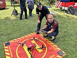 Feuerwehr-Drohnen-Einsatz im Kyffh&auml;userland bei einer &Uuml;bung (Foto: Alexander Becht)