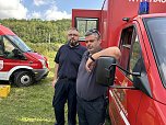 Feuerwehr-Drohnen-Einsatz im Kyffh&auml;userland bei einer &Uuml;bung (Foto: Alexander Becht)
