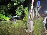 Unfall am Bahn&uuml;bergang (Foto: S.Dietzel)