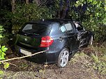 Unfall am Bahn&uuml;bergang (Foto: S.Dietzel)