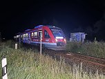 Unfall am Bahn&uuml;bergang (Foto: S.Dietzel)