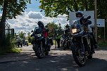 F&uuml;r die gute Sache durch den Harz - rund 80 Motorr&auml;der nahmen am "Ride for Charity" teil (Foto: Nicole Mattern)