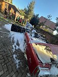Ausgebranntes Auto in Gorsleben (Foto: S. Dietzel)