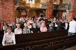Festakt, Richtfest, Sommerparty - an der Oberstufe des Humboldt-Gymnasiums gab es heute volles Programm (Foto: agl)