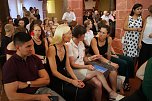 Festakt, Richtfest, Sommerparty - an der Oberstufe des Humboldt-Gymnasiums gab es heute volles Programm (Foto: agl)