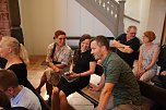 Festakt, Richtfest, Sommerparty - an der Oberstufe des Humboldt-Gymnasiums gab es heute volles Programm (Foto: agl)