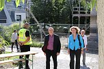 Festakt, Richtfest, Sommerparty - an der Oberstufe des Humboldt-Gymnasiums gab es heute volles Programm (Foto: agl)
