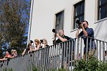 Festakt, Richtfest, Sommerparty - an der Oberstufe des Humboldt-Gymnasiums gab es heute volles Programm (Foto: agl)