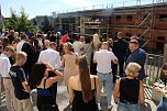 Festakt, Richtfest, Sommerparty - an der Oberstufe des Humboldt-Gymnasiums gab es heute volles Programm (Foto: agl)