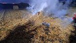 Feldbrand bei Klettenberg (Foto: Feuerwehr Gro&szlig;wechsungen, Trebra , Liebenrode)