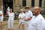 Diner en blanc in der Villa des Park Hohenrode (Foto: Förderverein Park Hohenrode) Diner en blanc in der Villa des Park Hohenrode (Foto: Förderverein Park Hohenrode)
