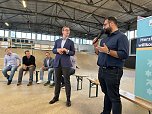 Phillip Amthor zu Besuch in Mühlhausen (Foto: Jonas Urbach) Phillip Amthor zu Besuch in Mühlhausen (Foto: Jonas Urbach)