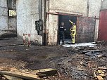 Feuerwehreinsatz am Bahngel&auml;nde (Foto: nnz)